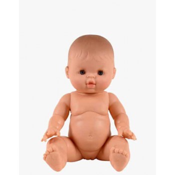 Première poupée pour Bébé : un joli doudou 100% naturel & 100% français