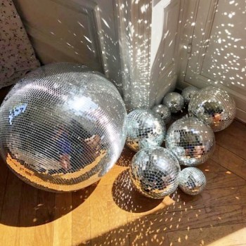 ✨Boule à facettes - Argent 30 cm - PRECOMMANDE – Dame Jeanne And Co