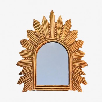 Ex-voto miroir décoration murale, Miroir Céleste Gold - Maison Saint Sa