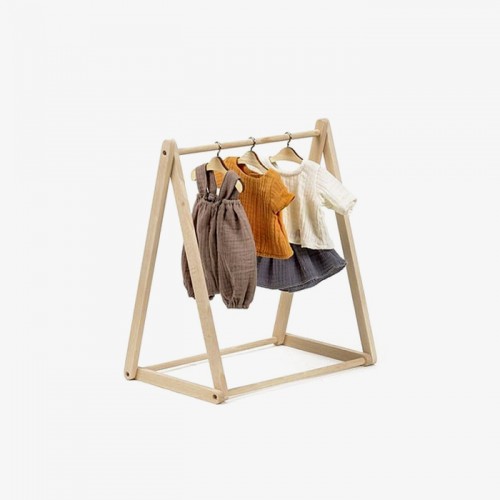 Cintres enfants en bois, 60 cintres en bois, vêtements bébé enfant